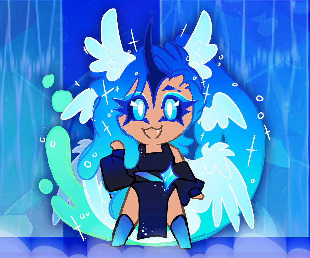 Slushie Dragon Cookie