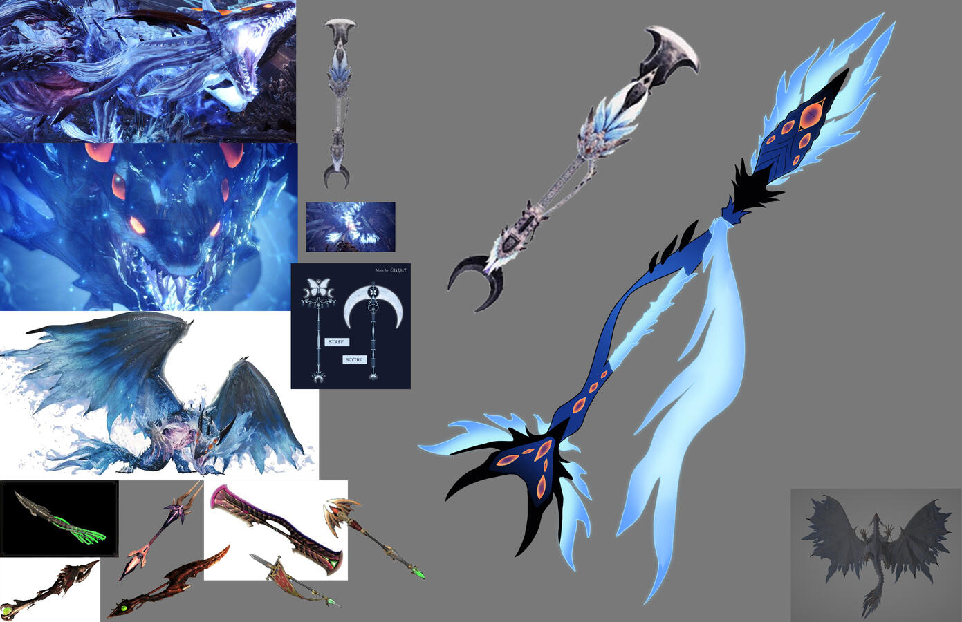 Xeno'jiiva insect glaive redesign