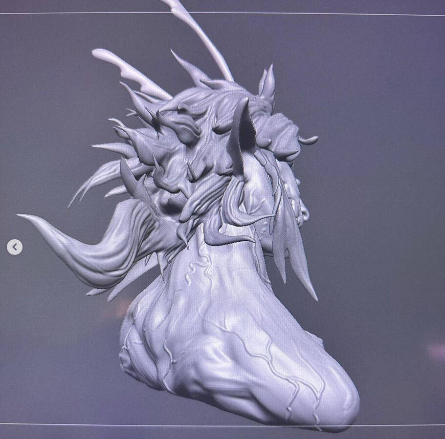Raaziel 3D model