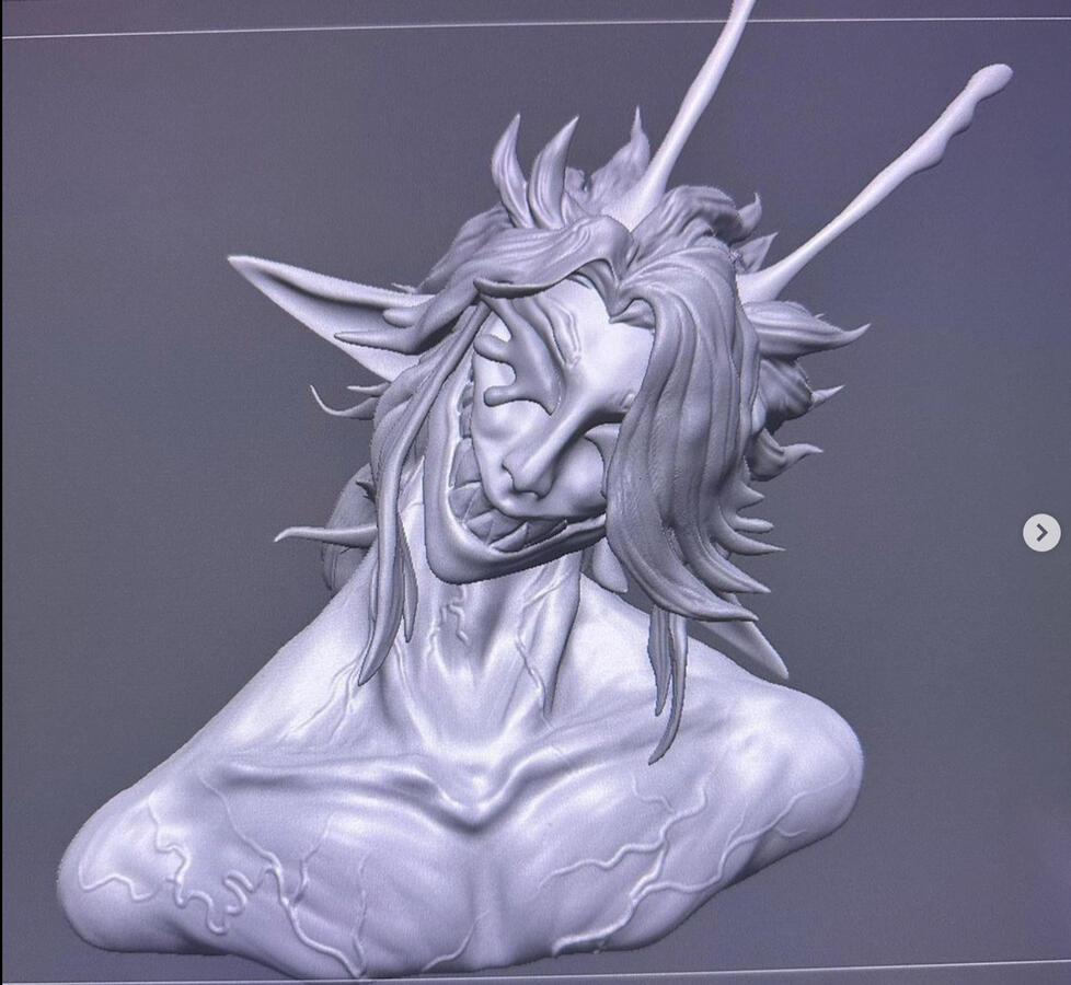 Raaziel 3D model